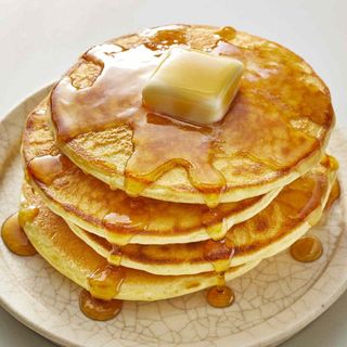 Plain buttermilk pancakes
