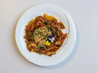 Stracetti di Pollo in Salsa Picante