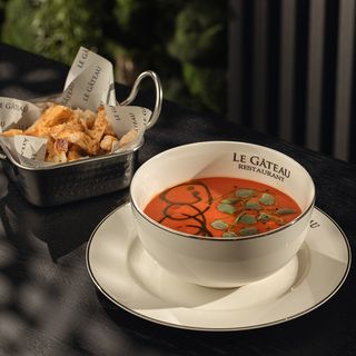 პომიდვრის კრემ-სუპი