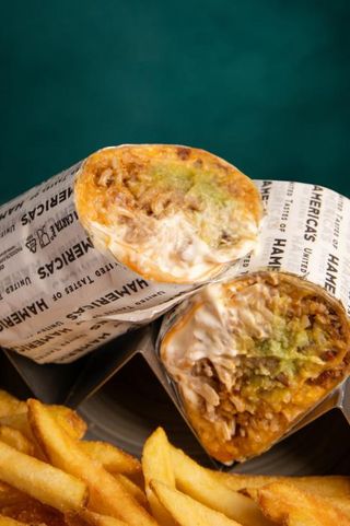 Burger Burrito