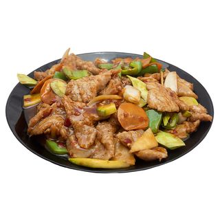 68. Свинско в лют сос (800гр)