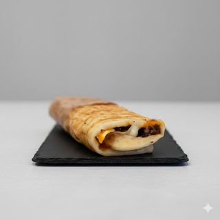 Msmen relleno pollo o carne picada