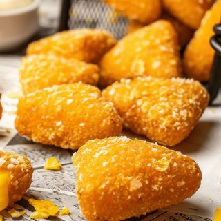 Nachos rellenos de queso (6 unds)