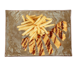 Курица в соусе тонкацу