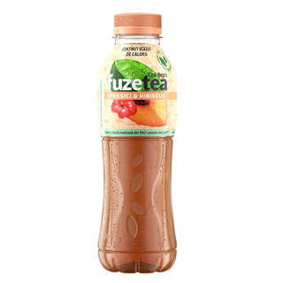 Fuzetea Ceai Negru Piersici și Hibiscus 500 ML 