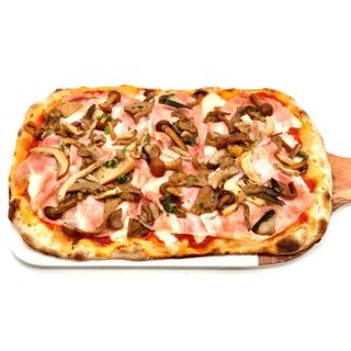 PINSA PROSCIUTTO E FUNGHI 