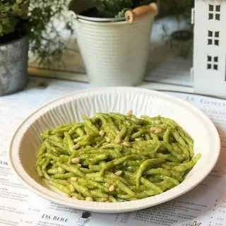 TROFIE ALLA CREMA DI BASILICO