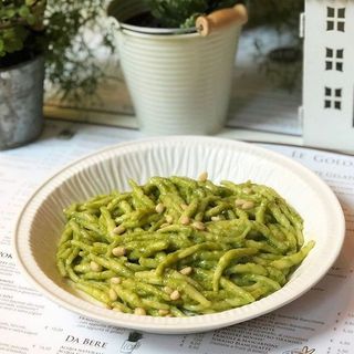 TROFIE ALLA CREMA DI BASILICO