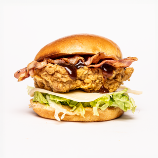 Hamburguesa BBQ Crunch