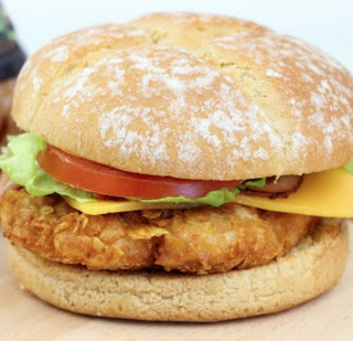 Hamburguesa de crispi chicken