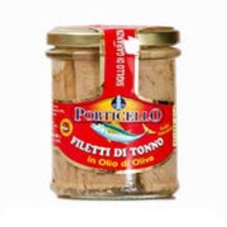 Filetti tonno olio d'oliva Porticello