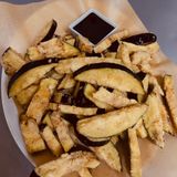 Berenjenas Fritas Con Miel De Caña