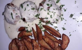 Pilece medaljoni  u kajmaku 