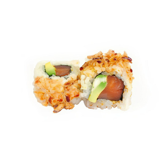 49. Crazy salmón roll (8 pzs.)