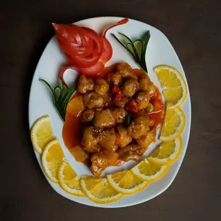 Pollo in agrodolce