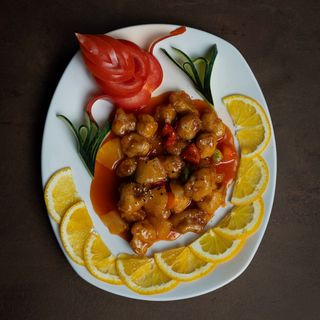 Pollo in agrodolce