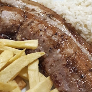 Entremeada de Porco no Churrasco 