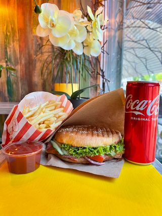 Комбо меню з Гамбургером