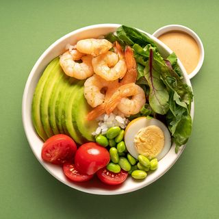 Боул з креветками