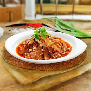 Sliced Beef And Ox Tongue In Chilli Sauce
