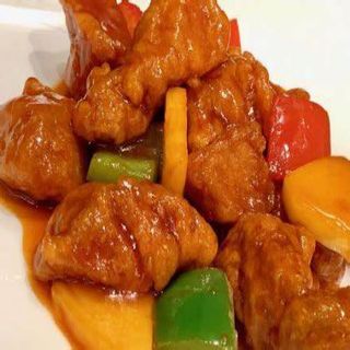 Cerdo Con Salsa Agridulce