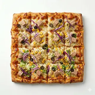 Pizza De Atún (30 Cm. X 30 Cm.)