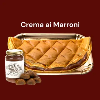 Crêpe con crema ai marroni