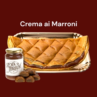 Crêpe con crema ai marroni