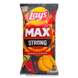 Чипси Lay's Max Strong зі смаком чилі та лайму (140г)