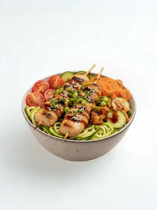 Chicken Teriyaki Poke