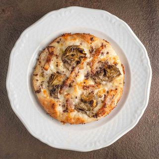 Carciofi, guanciale e pecorino