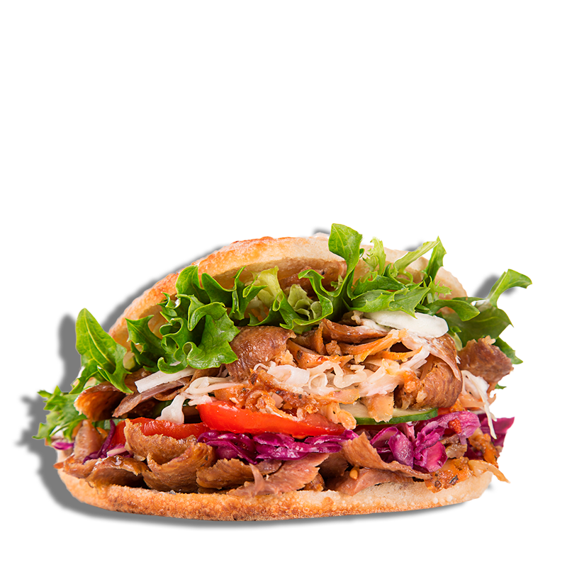 Kebab con Arroz