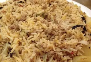 Arroz Con Carne Picada