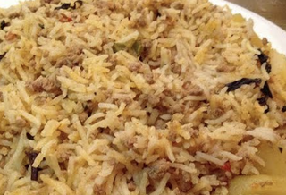 Arroz Con Carne Picada