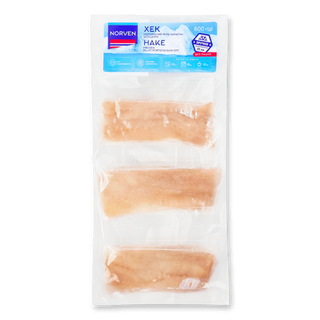 Хек Norven, філе без шкіри, свіжоморожений (600г)