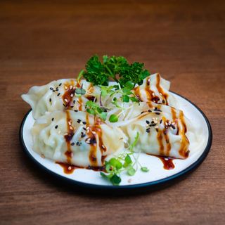 Gyozas de pollo y verdura