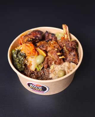 Rice Bowl Noire Choukouya De Mouton