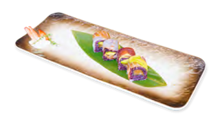 152. Uramaki black rainbow