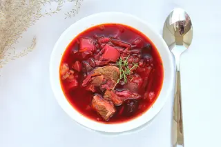 Борщ с говядиной (400 г)