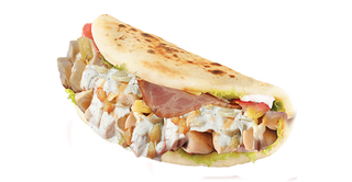 Makloub Escalope Cordon Bleu + Frite