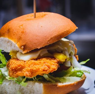 Hamburguesa De Pollo Crispy