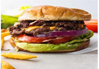 Smashed burger