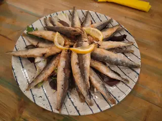 Sardinas Fritas