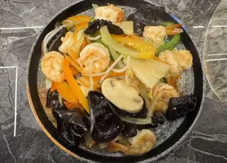 Chop Suey de Gambas