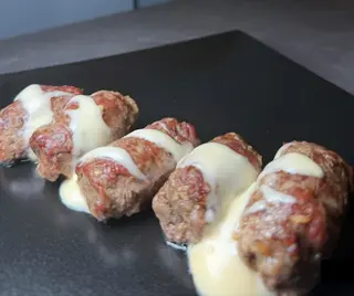 Braciole con nduja e scamorza