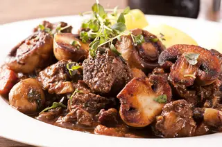 Saté Bœuf Champignons