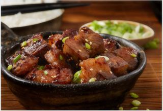 808. Solomillo En Taco Al Wok