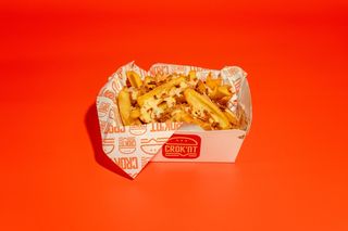 Crok'nt fries cu crispy onion