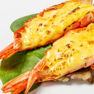 210.gamberoni al forno al mozzarella stile hong kong - 5pz