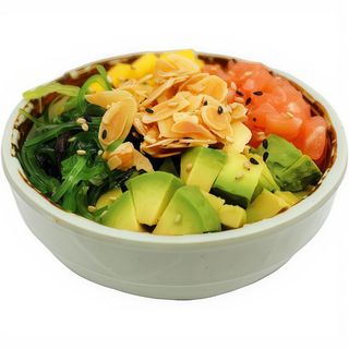 126. Poke Naxos I Salmó Amb Alvocat I Maionesa Picant